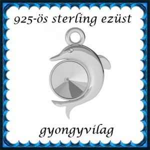 925-ös sterling ezüst ékszerkellék: medál / pandora / fityegő EMTÉ 22, Kellékek & szerszámok, Gyöngy, ékszerkellék, Fém köztesek, Ékszerkészítés, Mindenmás, Ékszerkészítés, MESKA