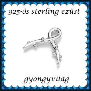 925-ös sterling ezüst ékszerkellék: medáltartó, medálkapocs EMK 90, Kellékek & szerszámok, Gyöngy, ékszerkellék, Egyéb alkatrész, Ékszerkészítés, Mindenmás, Ékszerkészítés, MESKA