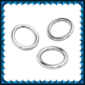 925-ös sterling ezüst ékszerkellék: karika zárt ESZK Z 4,5x0,8 mm 3db/csomag, Kellékek & szerszámok, Gyöngy, ékszerkellék, Egyéb alkatrész, Ékszerkészítés, Ékszerkészítés, MESKA