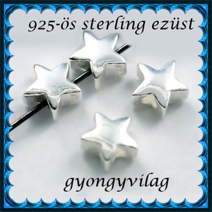 925-ös sterling ezüst ékszerkellék: köztes / gyöngy / dísz  EKÖ 30, Kellékek & szerszámok, Gyöngy, ékszerkellék, Fém köztesek, Ékszerkészítés, Mindenmás, Ékszerkészítés, MESKA