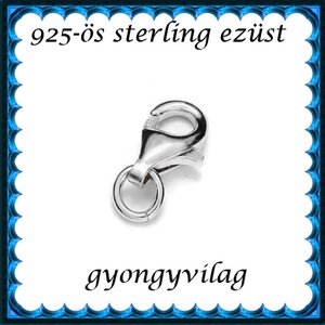 925-ös sterling ezüst ékszerkellék: lánckalocs ELK 1S 19-8e - kellékek & szerszámok - gyöngy, ékszerkellék - swarovski kristályok - Meska.hu