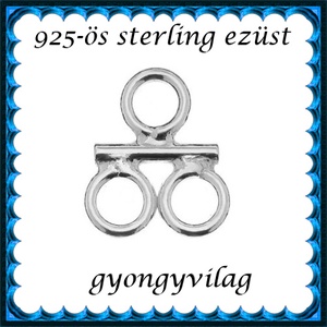 925-ös sterling ezüst ékszerkellék: kandeláber/ továbbépíthető EKA 62, Kellékek & szerszámok, Gyöngy, ékszerkellék, Egyéb alkatrész, Ékszerkészítés, Mindenmás, Ékszerkészítés, MESKA