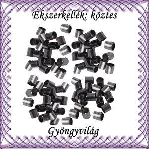 Ékszerkellék: köztes / díszítőelem / gyöngy BKÖ 1S 08-1,5f 200db/csomag, Kellékek & szerszámok, Gyöngy, ékszerkellék, Fém köztesek, Ékszerkészítés, Mindenmás, Ékszerkészítés, MESKA