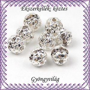 Ékszerkellék: köztes / díszítőelem / gyöngy BKÖ 1S 37-6e crystal  5db/csomag, Kellékek & szerszámok, Gyöngy, ékszerkellék, Fém köztesek, Ékszerkészítés, Mindenmás, Ékszerkészítés, MESKA