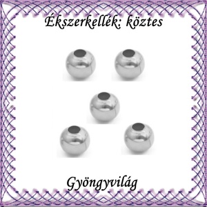 Ékszerkellék: köztes / díszítőelem / gyöngy BKÖ 1S 05-10e 10db/csomag, Kellékek & szerszámok, Gyöngy, ékszerkellék, Fém köztesek, Ékszerkészítés, Mindenmás, Ékszerkészítés, MESKA