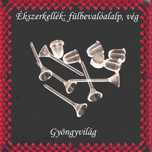 Ékszerkellék: fülbevaló alap BFK-SZ 01-4 mm 20pár/cs, Kellékek & szerszámok, Gyöngy, ékszerkellék, Egyéb alkatrész, Ékszerkészítés, Mindenmás, Ékszerkészítés, MESKA