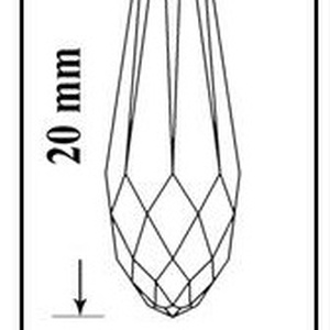 Ékszerkellék: Swarovski kristály csepp 20mm-es medál több színben 6530 - kellékek & szerszámok - gyöngy, ékszerkellék - swarovski kristályok - Meska.hu