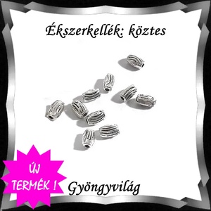 Ékszerkellék: köztes / díszítőelem / gyöngy  BKÖ 1S 42 20db/csomag, Kellékek & szerszámok, Gyöngy, ékszerkellék, Fém köztesek, Ékszerkészítés, Mindenmás, Ékszerkészítés, MESKA