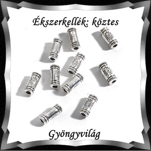 Ékszerkellék: köztes / díszítőelem / gyöngy  BKÖ 1S 44 20db/csomag - kellékek & szerszámok - gyöngy, ékszerkellék - fém köztesek - Meska.hu