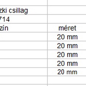 Ékszerkellék: Swarovski csillag 20 mm-es több színben 6714 - kellékek & szerszámok - gyöngy, ékszerkellék - swarovski kristályok - Meska.hu