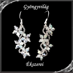 Esküvői, menyasszonyi, alkalmi ékszer szett,  SSZEB-GY02 crystal ab - esküvő - ékszer - ékszerszett - Meska.hu