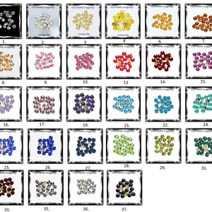 Kristály rivoli ragasztható   40db/cs  2mm  PP14/SS6,5, Kellékek & szerszámok, Gyöngy, ékszerkellék, Üveggyöngy, Ékszerkészítés, Mindenmás, Ékszerkészítés, MESKA