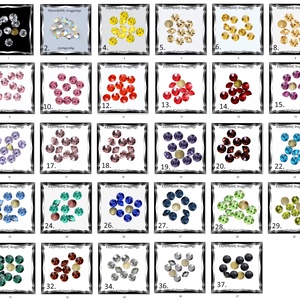 Gyöngyök: kristály rivoli 5mm-es ragasztható 25db/cs SS24, Kellékek & szerszámok, Gyöngy, ékszerkellék, Üveggyöngy, Ékszerkészítés, Mindenmás, Ékszerkészítés, MESKA