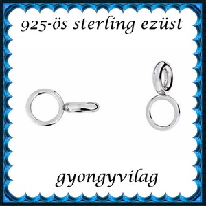 925-ös ezüst kapocs vég ELK KV 09, Kellékek & szerszámok, Gyöngy, ékszerkellék, Egyéb alkatrész, Ékszerkészítés, Ékszerkészítés, MESKA