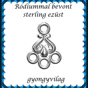 925-ös sterling ezüst ékszerkellék: kandeláber/ továbbépíthető EKA 64r, Kellékek & szerszámok, Gyöngy, ékszerkellék, Egyéb alkatrész, Ékszerkészítés, Mindenmás, Ékszerkészítés, MESKA