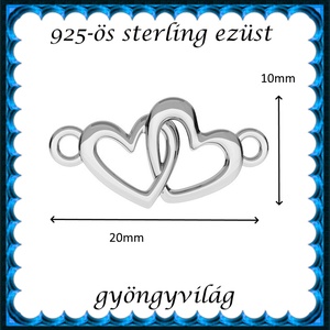 925-ös finomságú sterling ezüst kandeláber/ továbbépíthető köztes /tartó elem  EKA 70 - kellékek & szerszámok - gyöngy, ékszerkellék - egyéb alkatrész - Meska.hu