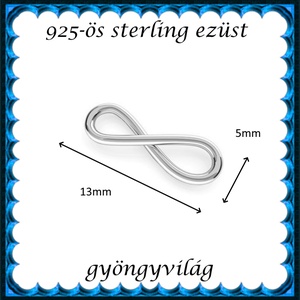 925-ös finomságú sterling ezüst kandeláber/ továbbépíthető köztes /tartó elem  EKA 72-2 - kellékek & szerszámok - gyöngy, ékszerkellék - egyéb alkatrész - Meska.hu