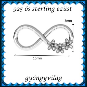 925-ös finomságú sterling ezüst kandeláber/ továbbépíthető köztes /tartó elem  EKA 76 - kellékek & szerszámok - gyöngy, ékszerkellék - egyéb alkatrész - Meska.hu