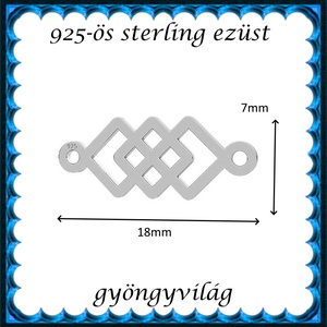 925-ös finomságú sterling ezüst kandeláber/ továbbépíthető köztes /tartó elem  EKA2 84 - kellékek & szerszámok - gyöngy, ékszerkellék - egyéb alkatrész - Meska.hu