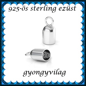 925-ös ezüst  lánckapocsvég  ELK V 18-5, Kellékek & szerszámok, Gyöngy, ékszerkellék, Egyéb alkatrész, Ékszerkészítés, Ékszerkészítés, MESKA