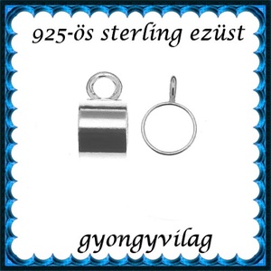 925-ös sterling ezüst ékszerkellék: medáltartó, medálkapocs EMT 37, Kellékek & szerszámok, Gyöngy, ékszerkellék, Egyéb alkatrész, Ékszerkészítés, MESKA