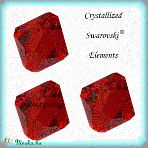 SwarovskiTop Drilled 6mm-es  3db  GYSWGY TD6 siam, Kellékek & szerszámok, Gyöngy, ékszerkellék, Swarovski kristályok, Ékszerkészítés, Ékszerkészítés, MESKA