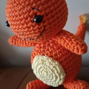 Horgolt Charmander  - Meska.hu