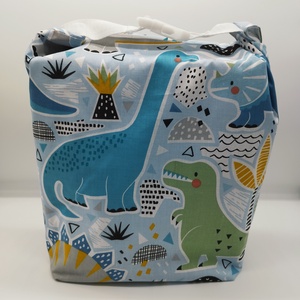 Uzsonnás táska - Rolltop lunch bag - zero waste, Táska & Tok, Uzsonna- & Ebéd tartó, Ebéd tasak, doboz, Varrás, MESKA