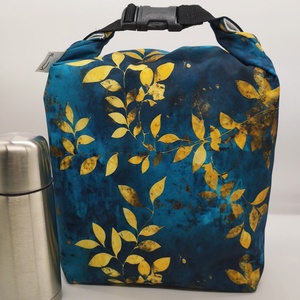 Uzsonnás táska - Roll top Lunch bag - Zero waste , Táska & Tok, Uzsonna- & Ebéd tartó, Ebéd tasak, doboz, Varrás, MESKA