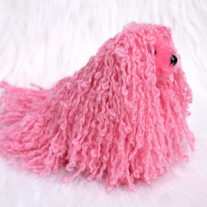 Pink puli - játék & sport - plüssállat & játékfigura - kutya - Meska.hu