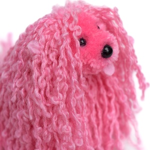 Pink puli - játék & sport - plüssállat & játékfigura - kutya - Meska.hu