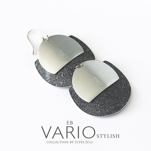 EB VARIO STYLISH Granite fülbevaló , Ékszer, Fülbevaló, Lógó fülbevaló, Ékszerkészítés, MESKA