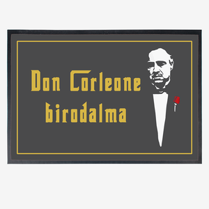 Don Corleone lábtörlő , Otthon & Lakás, Lakástextil, Lábtörlő, Decoupage, transzfer és szalvétatechnika, MESKA