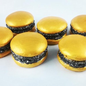 Macaron arany, Kellékek & szerszámok, Dekorációs kellékek, Figurák, , MESKA