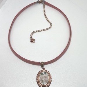 Rose Gold Dream - Choker nyaklánc - ékszer - nyaklánc - cameo nyaklánc - Meska.hu