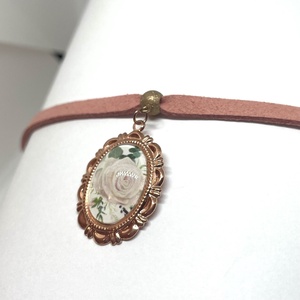 Rose Gold Dream - Choker nyaklánc, Ékszer, Nyaklánc, Cameo nyaklánc, Ékszerkészítés, MESKA