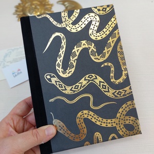 Snakes Black and Gold diary - Meska.hu