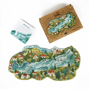 Balaton fa kirakó - játék & sport - puzzle - kirakó, kocka kirakó - Meska.hu