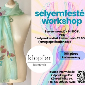 Selyemfestés workshop - Meska.hu