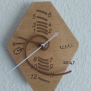 Fibonacci2 óra - /Ahora sorozat 11/ - otthon & életmód - dekoráció - fali és függő dekoráció - falióra & óra - Meska.hu