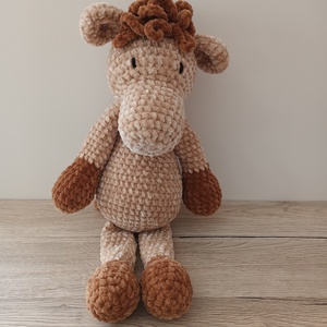 Csida amigurumi plüss ló - játék & sport - plüssállat & játékfigura - ló - Meska.hu