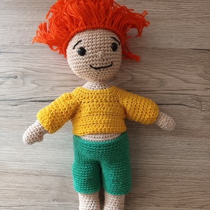 Amigurumi Pumukli - játék & sport - plüssállat & játékfigura - ember - Meska.hu