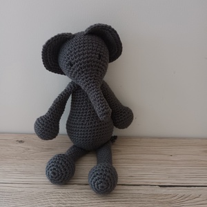 Amigurumi Elefánt Elemér - Meska.hu