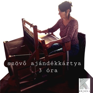 Szövőszéken szövés-ajándékkártya 3 óra, DIY (Csináld magad), Workshop & Tanfolyam, Szövés, MESKA