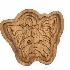 Yorkshire terrier - otthon & életmód - dekoráció - asztal és polc dekoráció - dekorációs tál, tartó - Meska.hu