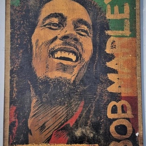 Bob Marley fakép, Otthon & Életmód, Dekoráció, Dísztárgy, Decoupage, transzfer és szalvétatechnika, MESKA