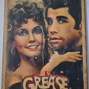 Grease fakép, Otthon & Életmód, Dekoráció, Dísztárgy, Decoupage, transzfer és szalvétatechnika, MESKA