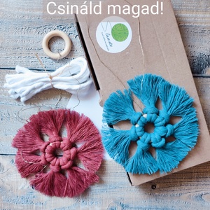 Csináld magad! 6 saját készítésű karácsonyfadísz, környezetbarát ünnepi dekoráció, DIY (Csináld magad), Egységcsomag, Csomózás, Mindenmás, MESKA