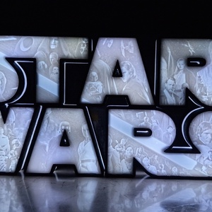 Star Wars litofán LightBox , Otthon & Lakás, Dekoráció, Dísztárgy, Mindenmás, MESKA