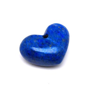 Lapis átfúrt szív 35x27x17mm, Ékszer, Nyaklánc, Medál, , MESKA